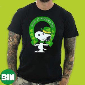 Lucky Snoopy Irish St Patrick’s Day T-Shirt