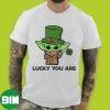 Lucky Vibes Horror Movie St Patrick’s Day T-Shirt