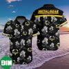 Black Cat Tropical Summer Hawaiian Shirt
