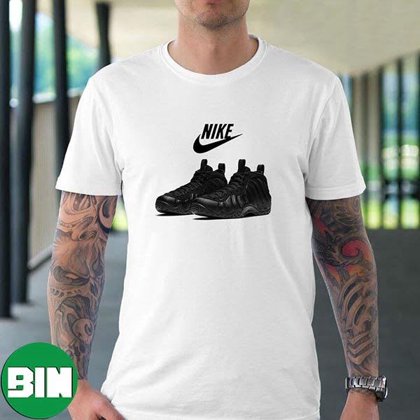 Nike Air Foamposite One Anthracite Returning Holiday 2023 Style T-Shirt