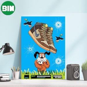 Nike SB Dunk High Concepts Turdunken Sneaker Poster-Canvas
