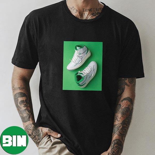 Nike US Air Jordan 2 Retro Lucky Green Style T-Shirt