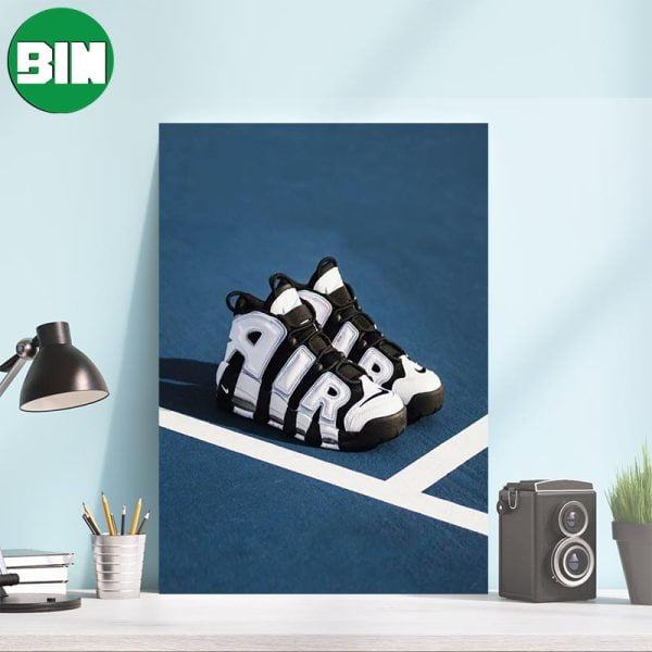 Nike US Nike Air More Uptempo Cobalt Bliss Canvas-Poster