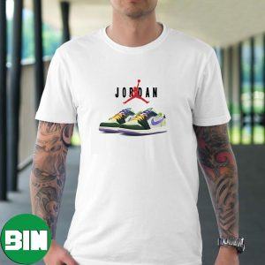 Official Look At The 2023 Doernbecher x Air Jordan 1 Low OG Sneaker T-Shirt