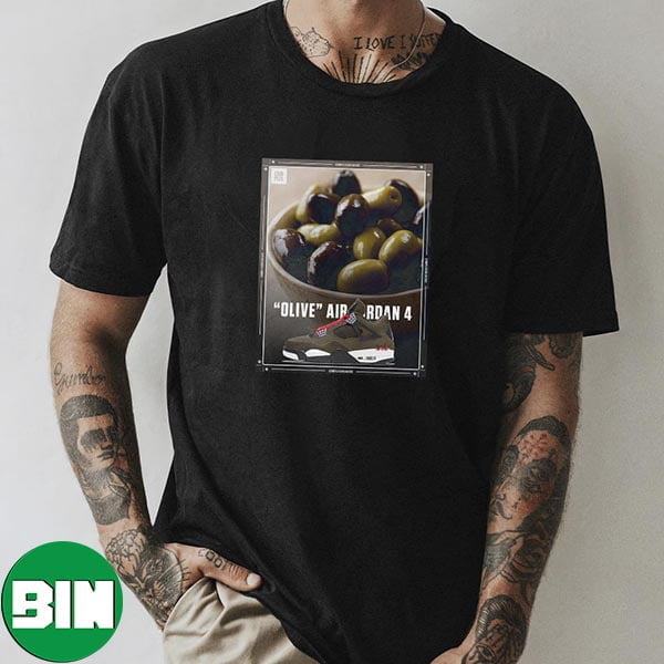 Olive Canvas Jordan 4s Coming This Holiday Season Unique T-Shirt