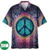 Peace Sign Clip Art Trippy Psychedelic Aloha Hawaiian Shirt