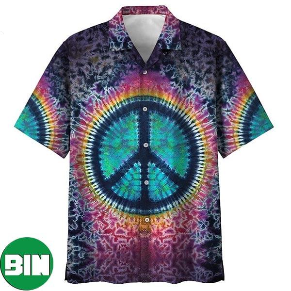 Peace Sign Clipart Psychedelic Cool Hippie Aloha Hawaiian Shirt