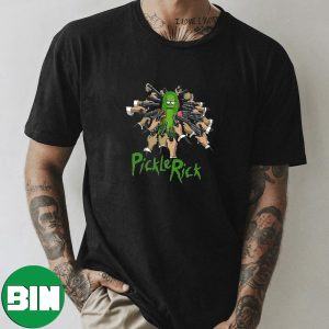 Rick And Morty Funny Pickle Rick Cartoon T-Shirt