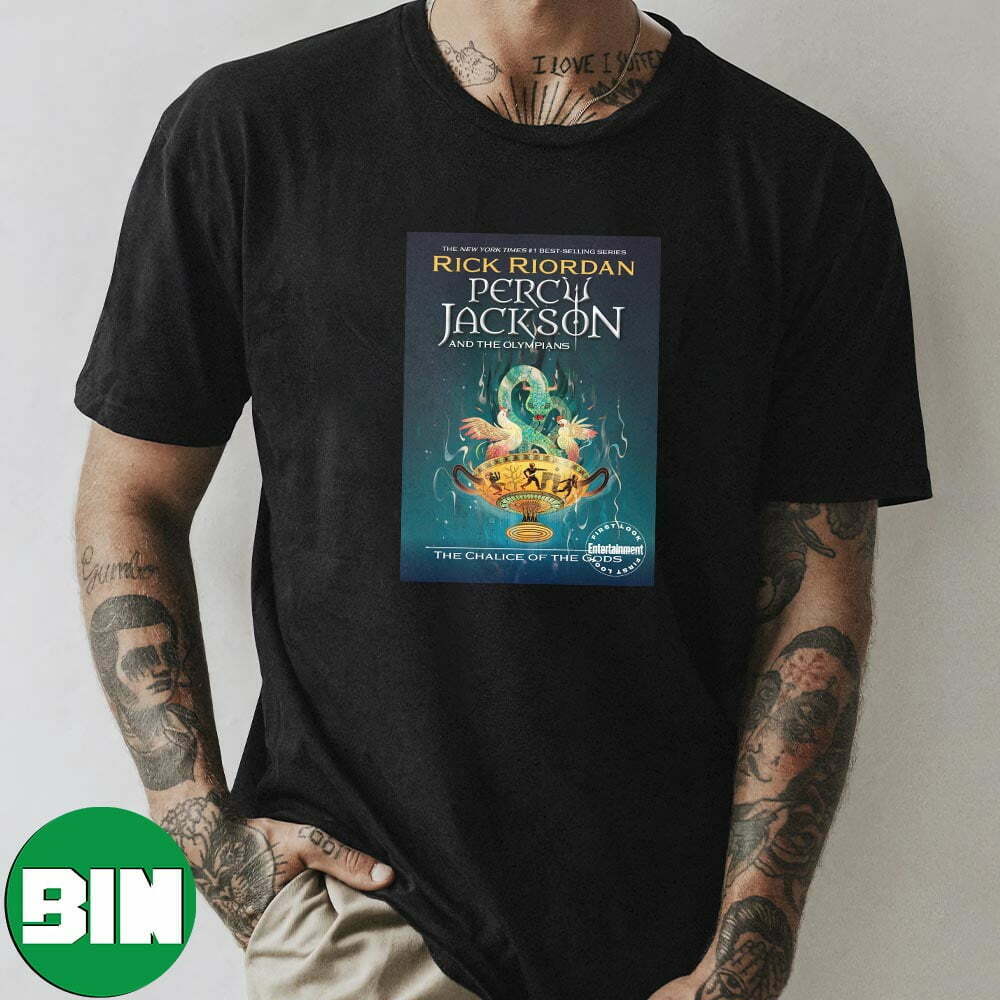 Rick Riordan - Percy Jackson And The Olympians The Chalice Of The Gods T-Shirt