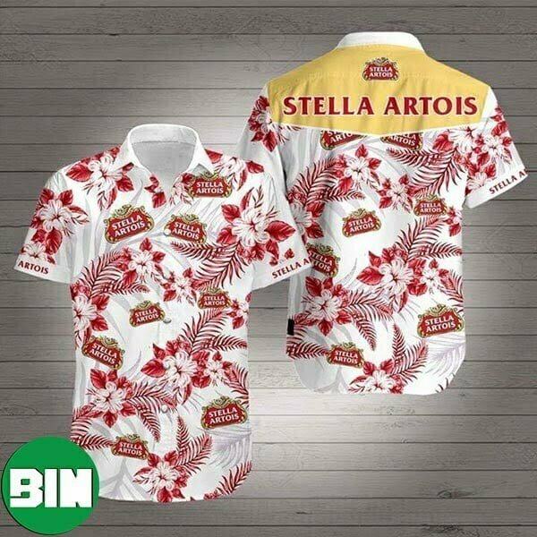 Stella Artois Hawaiian Shirt