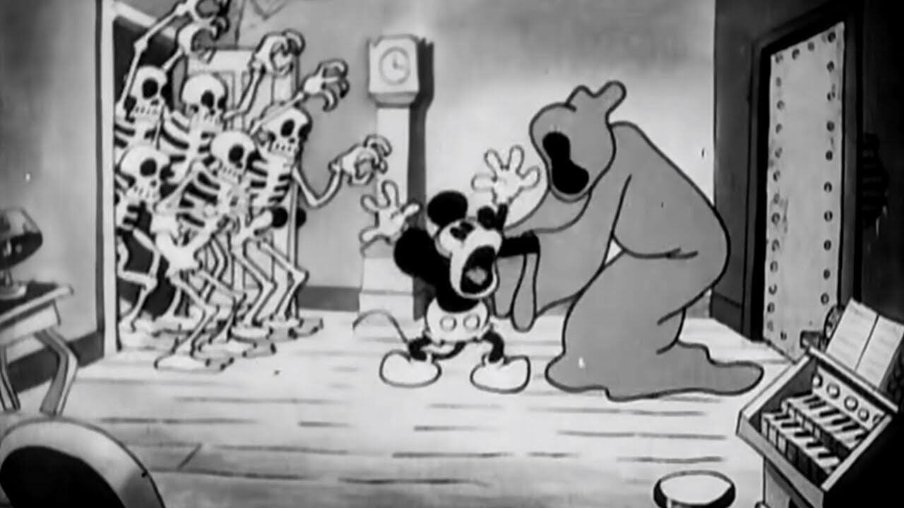 The Haunted House 1929 Disney Horror Movie