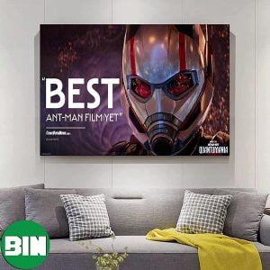 This Friday The Best Ant Man Flim Yet Arrives Experience Marvel Studios Ant Man And The Wasp Quantumania Decorations Poster-Canvas
