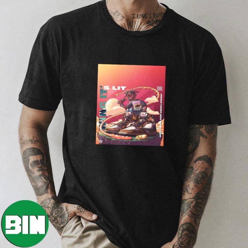 XXL NIKE×Travis Jordan Tシャツ/supreme-