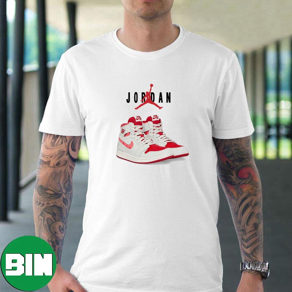 WMNS Jordan 1 Zoom CMFT 2 Valentine Day Sneaker T-Shirt