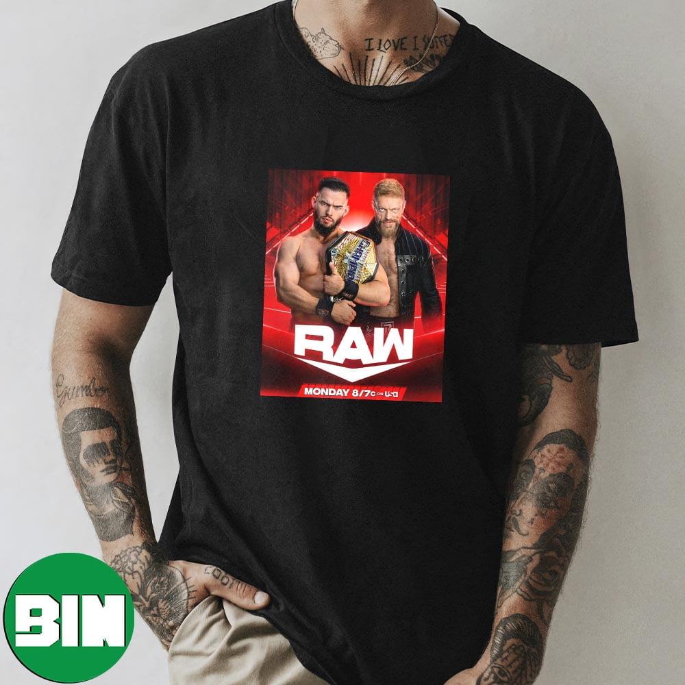 WWE Raw Adam Edge Copeland vs Austin Theory Monday Night Raw Fan Gifts T-Shirt