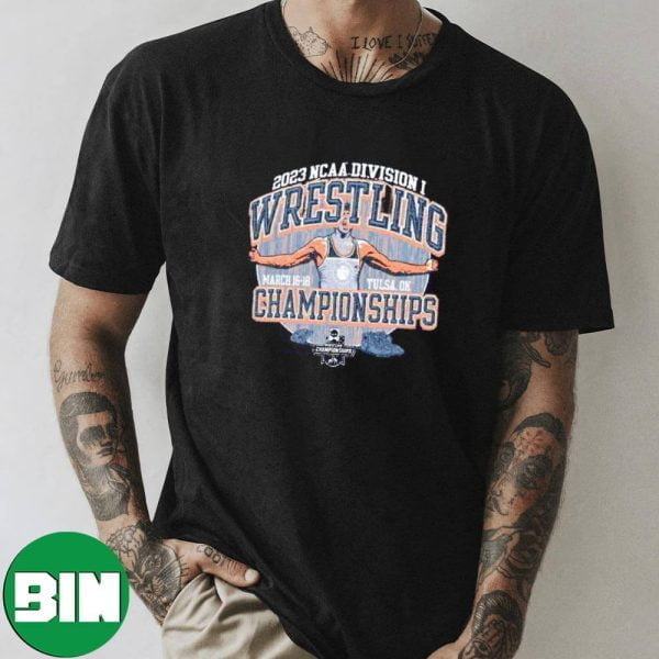 2023 NCAA Division I Wrestling Championships March T-Shirt