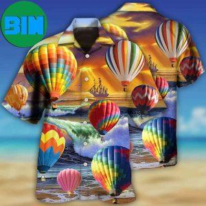 Air Balloon Love Life Style Summer Hawaiian Shirt