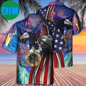 America 2022 New America Tropical Hawaiian Shirt
