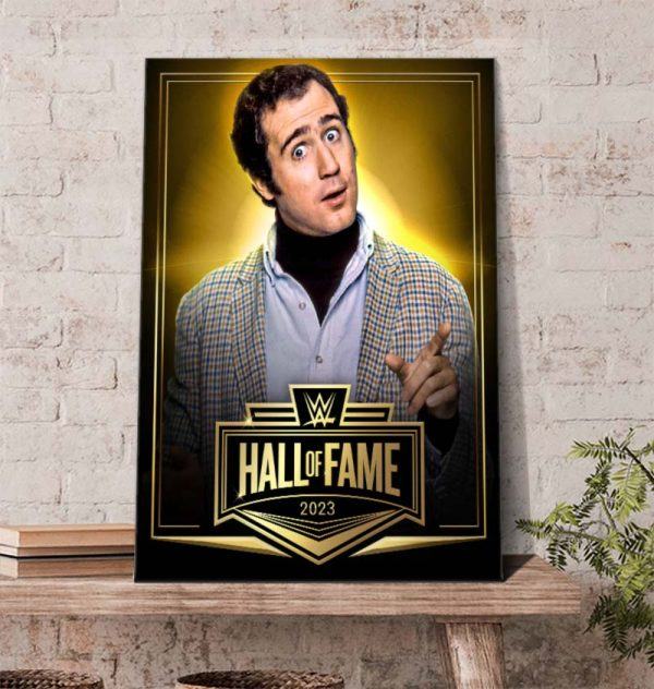 Andy Kaufman inducted WWE Hall of Fame Class of 2023 Poster Canvas