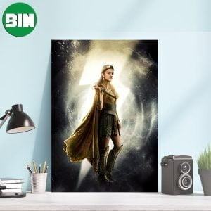 Anthea Movie Poster Shazam Fury Of The Gods DC Comics Canvas-Poster