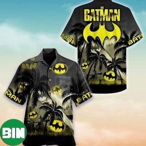 Batman DC Comics Palm Tree Summer Hawaiian Shirt