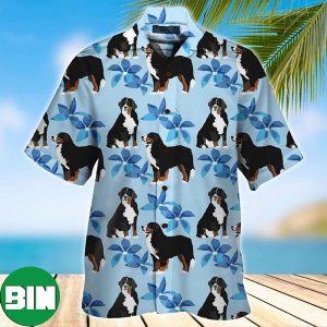 Bernese Mountain Summer Set Hawaiian Shirt