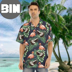 Best Flamingo And Coconut Beach Shirt Hawaiian Shirt