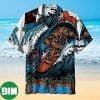 Big Foot Poster Collage Summer Hawaiian Shirt