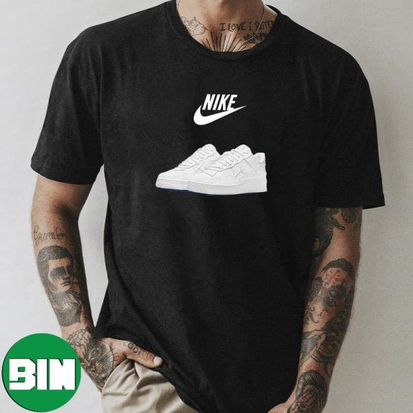 Billie Eilish x Nike Air Force 1 Low White Sneaker T-Shirt