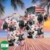 Black Cat Independence Day Is Coming Summer Hawaiian Shirt