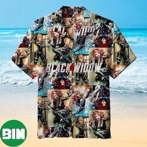 Black Widow Comics Marvel Studios Summer Hawaiian Shirt