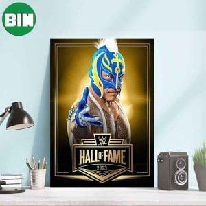 Breaking News – Rey Mysterio Is 1st Inductee For The 2023 WWE Hall Of Fame Poster-Canvas