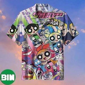 Bubbles Powerpuff Girls Cartoon Hawaiian Shirt