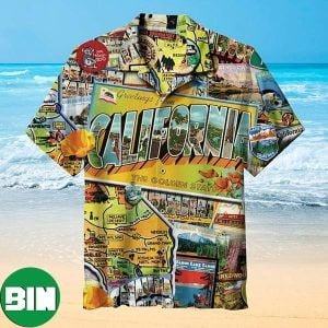 California Dream Summer Hawaiian Shirt