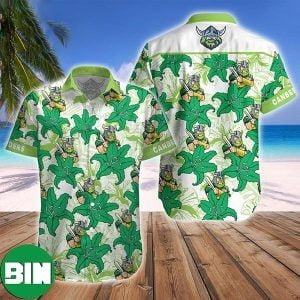 Canberra Raiders Mascot Summer Hawaiian Shirt