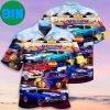 Car The Mother Road Route 66 Road Trip Vintage Tropical Hawaiian Shirt