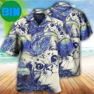 Cat Love Life Cute Summer Hawaiian Shirt