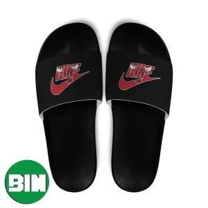 Chicago Bulls x Nike Logo Slide Sandals