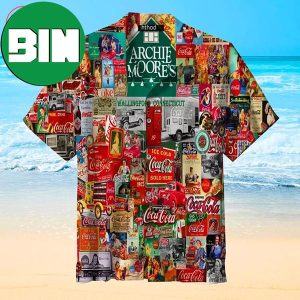 Classic Coca Cola Summer Hawaiian Shirt