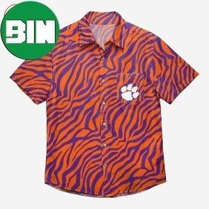 Clemson Tigers Thematic NCAA Summer Hawaiian Shirt