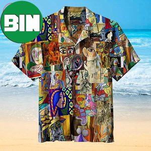 Collage Picasso Summer 2023 Hawaiian Shirt