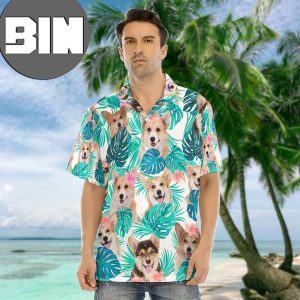 Corgi Men’s Hawaiian Shirt