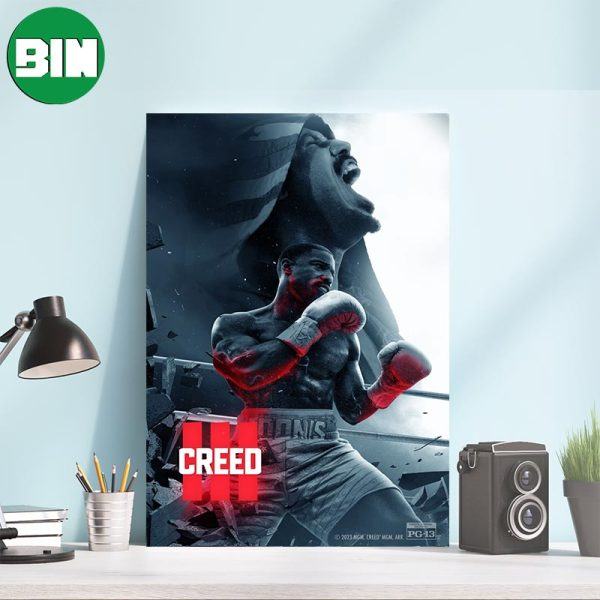 Creed 3 New Poster The Duality Of Life For A Champion Canvas-Poster