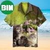 Cute Dogs I Love Pugs Summer Hawaiian Shirt