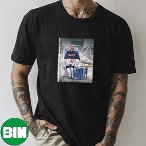 Denver Nuggets Nikola Jokic 100 Big Ones Triple – Doubles Unique T-Shirt