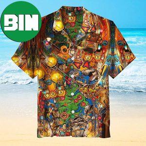 Dinosaur Park Pinball Summer Hawaiian Shirt