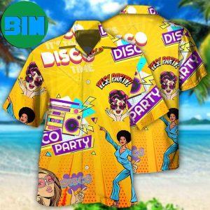 Disco It’s Time To Party Summer Hawaiian Shirt