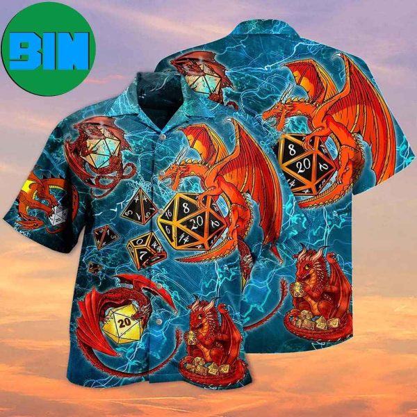 Dragon Love Life Amazing Style Tropical Hawaiian Shirt