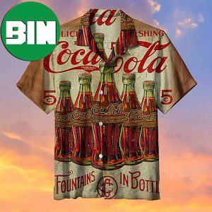 Drink Coca Cola Old Time Summer Hawaiian Shirt