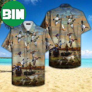 Duck Hunting Summer Hawaiian Shirt